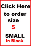 Short Sleeve T-Shirt,  In Small  ( In Black)